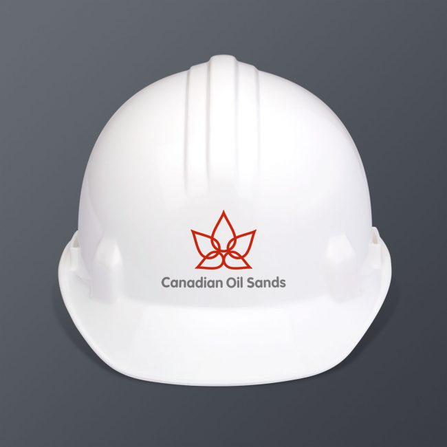Canadian Oil Sands: Logo and visual identity system (developed in collaboration with Craib Design & Communications)