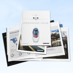 Bombardier: 2017 and 2018 Activity Reports / conventional printing and bindery