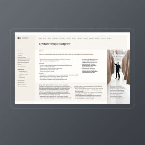 Bombardier: 2024 Sustainability Report / interactive PDF (English edition – Environmental footprint section)