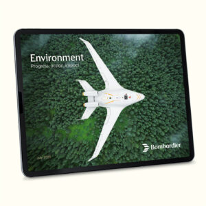 Bombardier: 2025 Environment brochure / interactive PDF (English edition)