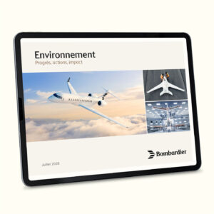 Bombardier: 2026 Environment brochure / interactive PDF (French edition)